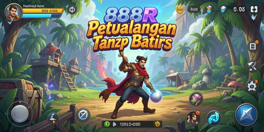 Gameplay menegangkan di dalam petualangan 888R.