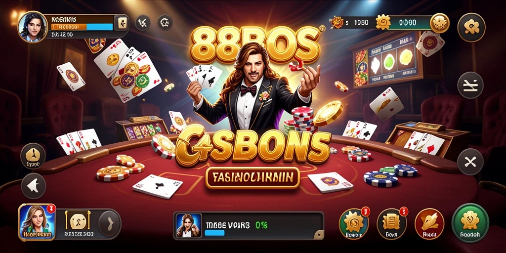 Tampilan gameplay menarik dari 88BOS untuk pengalaman Kasino yang seru.