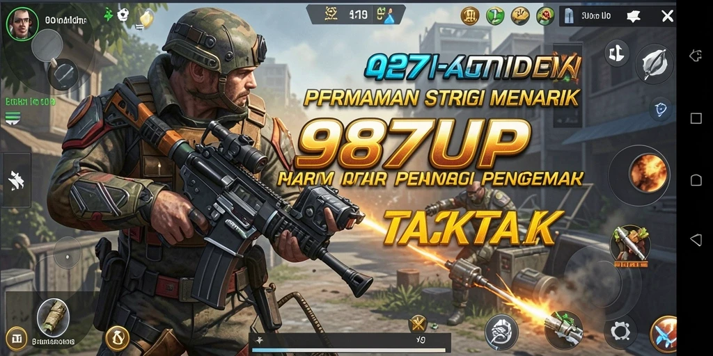 Gameplay intens dan keputusan strategis dalam 987UP.