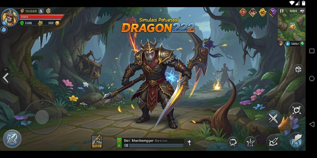 Tampilan gameplay menarik DRAGON222 dengan aksi seru.