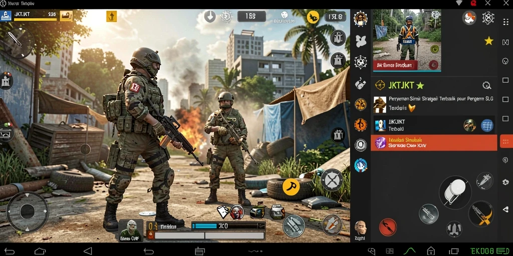 Gameplay menarik JKTJKT dengan strategi mendalam yang memikat.