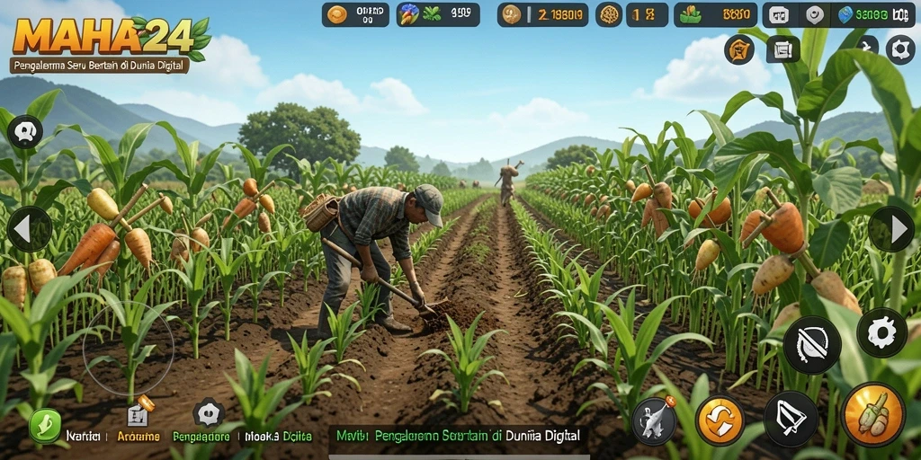 Tampilan gameplay <strong>MAHA24</strong> yang menarik dan realistis.