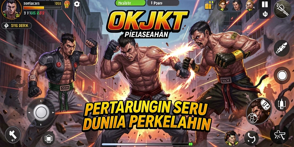 Tampilan memberikan aksi pertarungan seru di OKJKT.