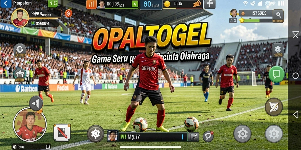Tangkapan layar OPALTOGEL menampilkan aksi olahraga yang mendebarkan.