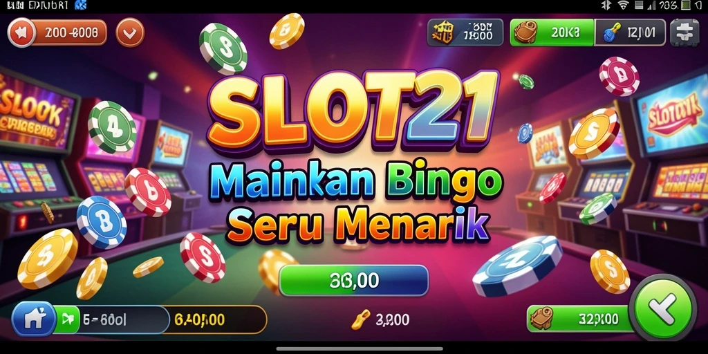 Tampilan gameplay SLOT21 yang seru dan menggembirakan.